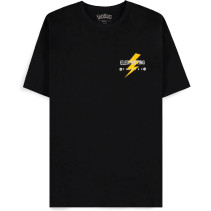 Pokémon - Pikachu Electrifying Line Art Men's Short Sleeved Loose Fit T-shirt