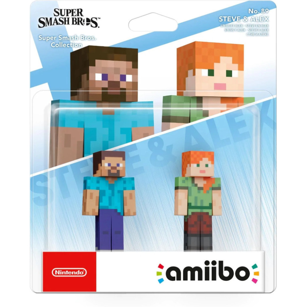 Amiibo - Steve & Alex (Double Pack)