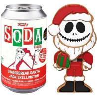 Disney The Nightmare Before Christmas Funko Vinyl Soda: Jack Skellington Gingerbread Santa
