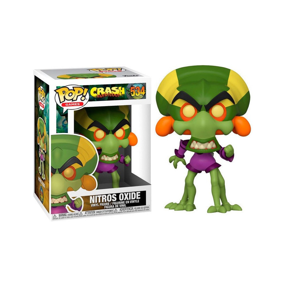 Crash Bandicoot Funko Pop Vinyl: Nitros Oxide