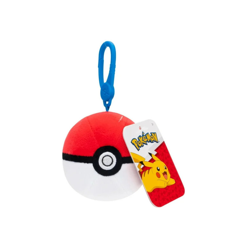 Pokemon Clip-On Pluche - Poke Ball Pokemon Clip-On Pluche - Poke Ball