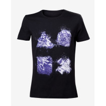 Playstation - Graffiti Controller Buttons T-Shirt