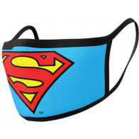 Superman Face Mask Set - Logo