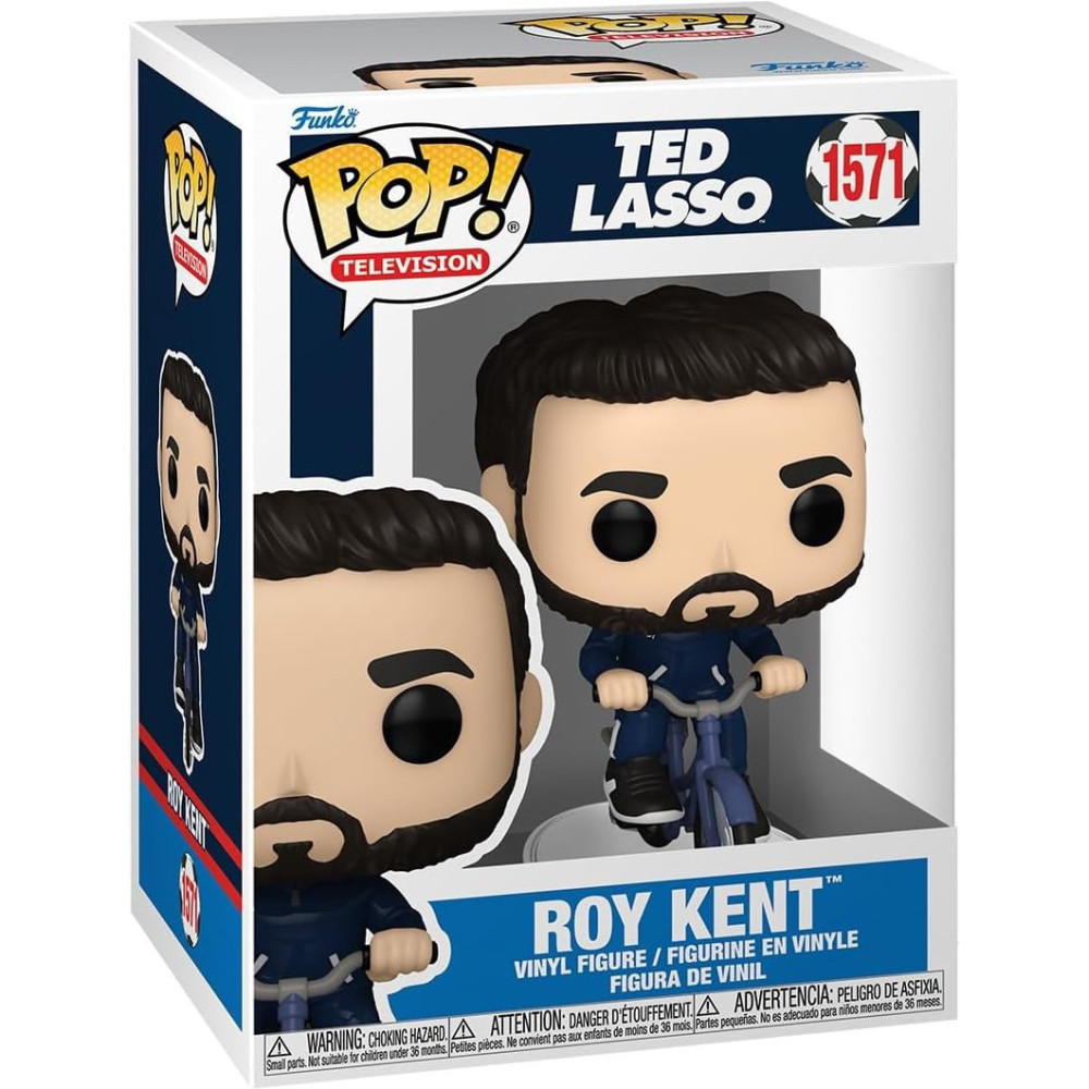 Ted Lasso Funko Pop Vinyl: Roy Kent on Bike Ted Lasso Funko Pop Vinyl: Roy Kent on Bike