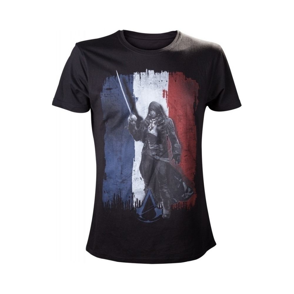 Assassin's Creed Unity Tricolore T-Shirt Black