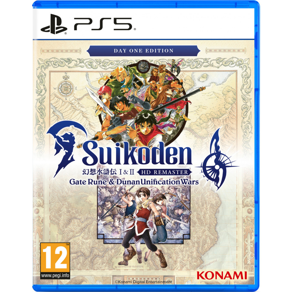Suikoden I & II HD Remaster - Gate Rune and Dunan Unification Wars Day One Edition Suikoden I & II HD Remaster - Gate Rune and Dunan Unification Wars Day One Edition