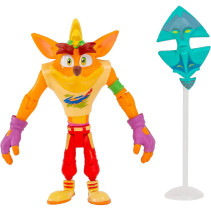 Crash Bandicoot - Retro Crash with Ika Ika Mask Figure