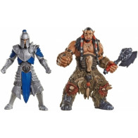Warcraft Mini Figures - Alliance Soldier vs Durotan