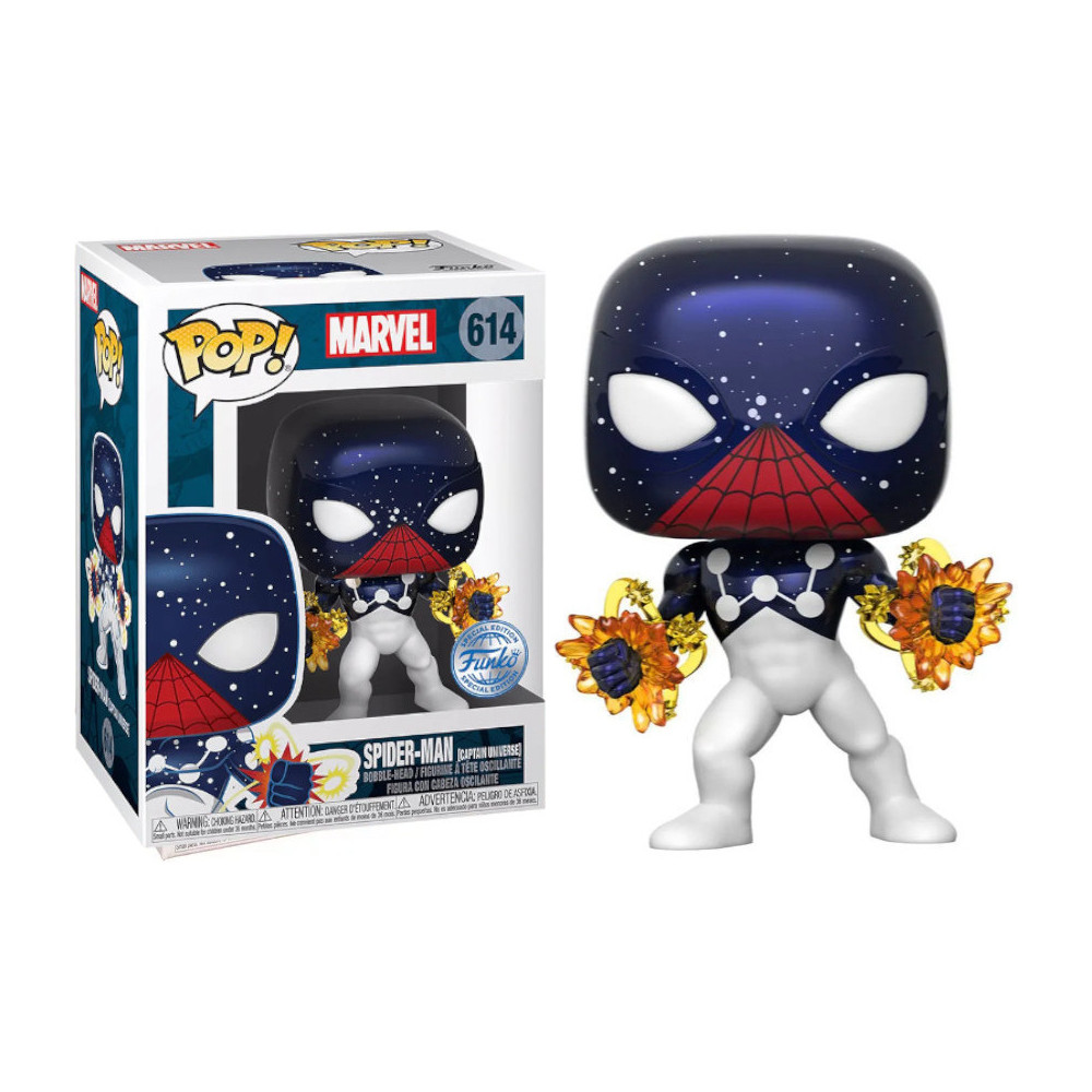 Marvel The Amazing Spider-Man Funko Pop Vinyl: Spider-Man (Captain Universe) Marvel The Amazing Spider-Man Funko Pop Vinyl: Spider-Man (Captain Universe)