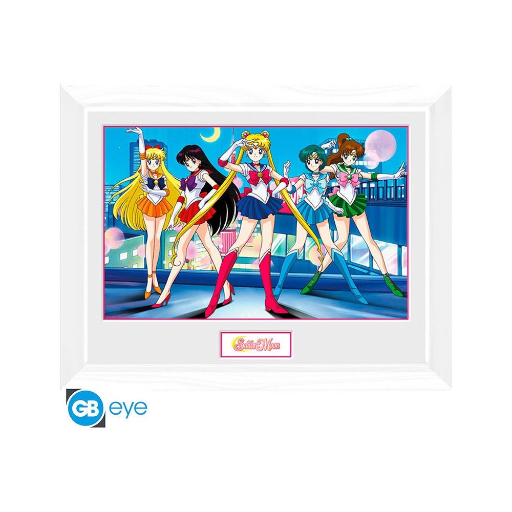 Sailor Moon Framed Print - Group (30x40cm) Sailor Moon Framed Print - Group (30x40cm)