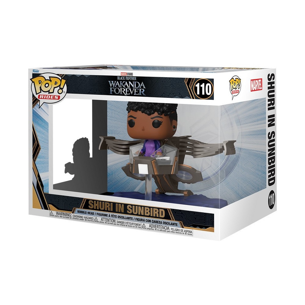 Black Panther Wakanda Forever Funko Pop Vinyl: Shuri in Sunbird Black Panther Wakanda Forever Funko Pop Vinyl: Shuri in Sunbird