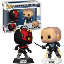 Star Wars Funko Pop Vinyl: Darth Maul Vs. Pre Vizsla 2-Pack