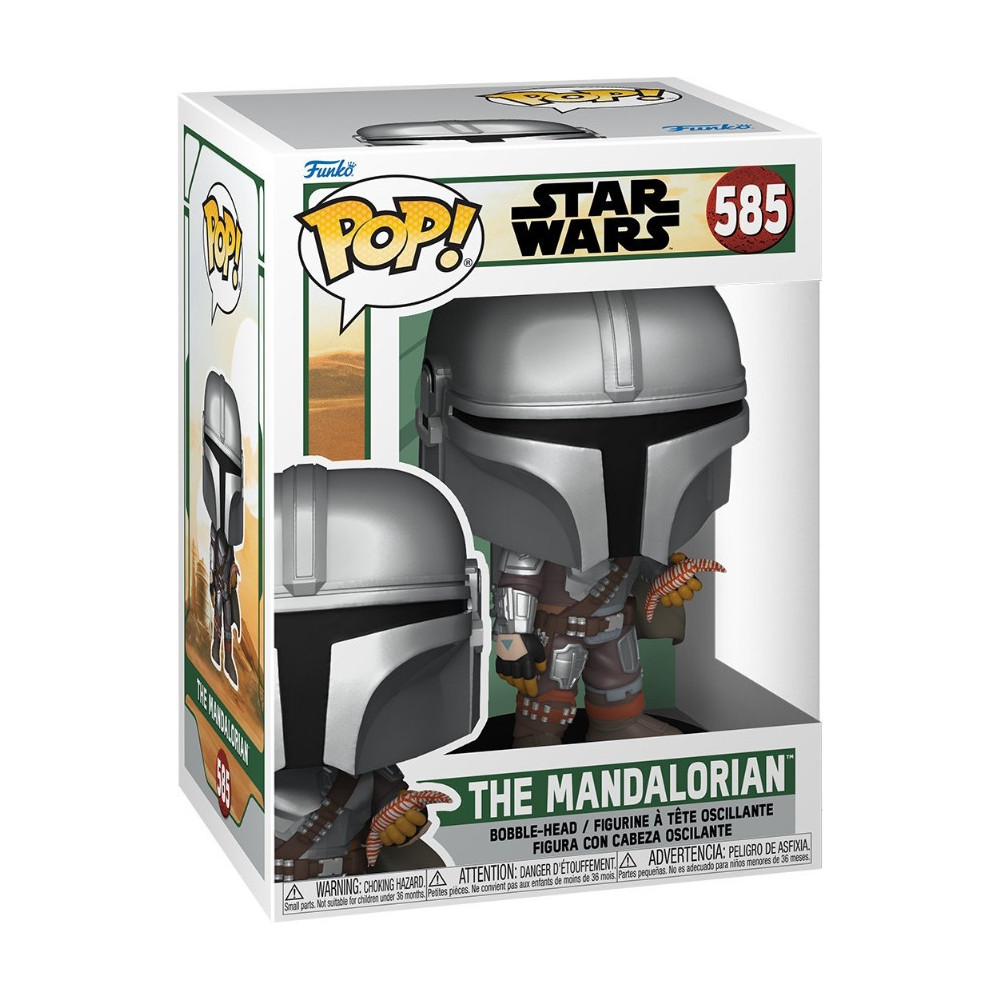 Star Wars: The Book of Boba Fett Funko Pop Vinyl: Mandolorian with Pouch Star Wars: The Book of Boba Fett Funko Pop Vinyl: Mandolorian with Pouch