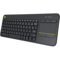 Logitech K400 Plus Wireless Touch Zwart QWERTY