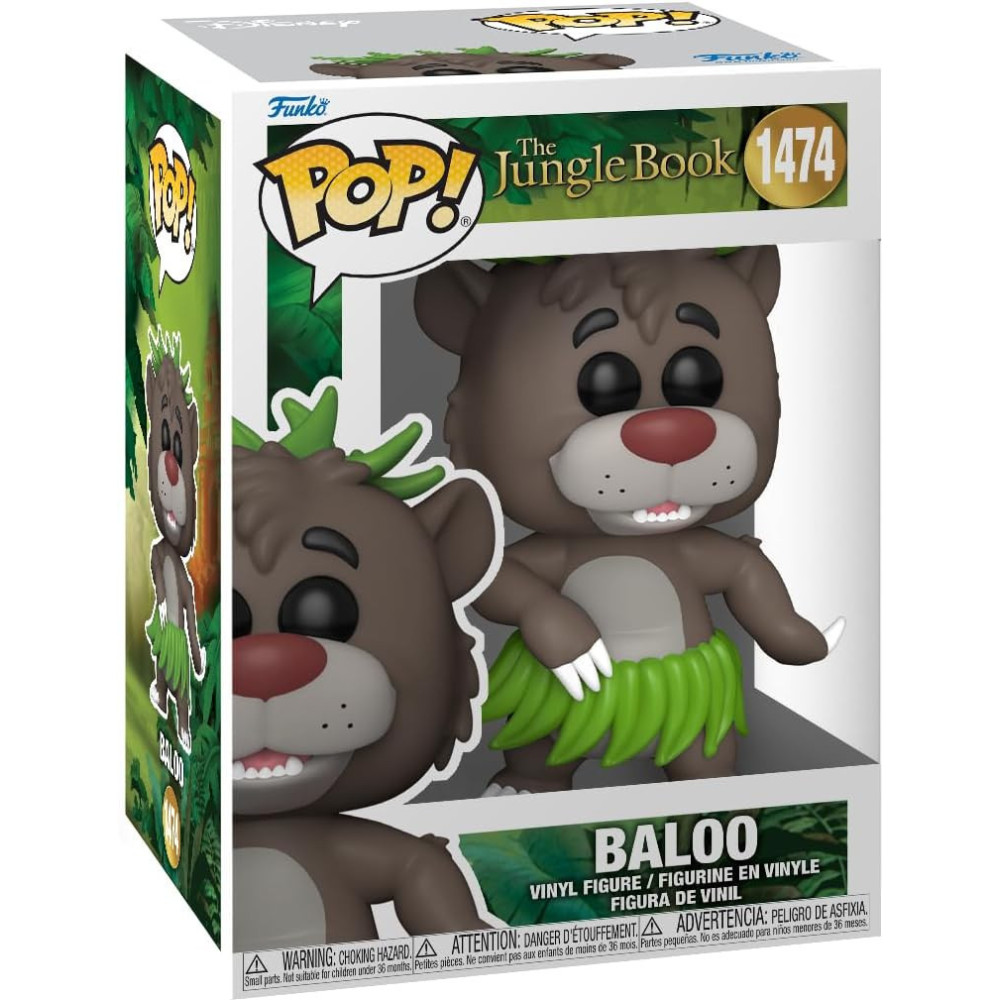 Disney Jungle Book Funko Pop Vinyl: Baloo Disney Jungle Book Funko Pop Vinyl: Baloo