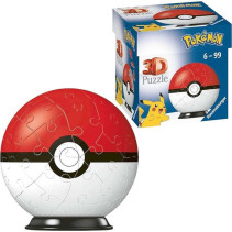 Pokemon - 3D Poke Ball Puzzle (55 pc)