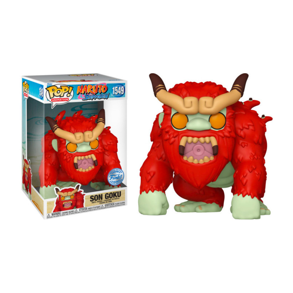 Naruto Shippuden Jumbo Funko Pop Vinyl: Son Goku Naruto Shippuden Jumbo Funko Pop Vinyl: Son Goku