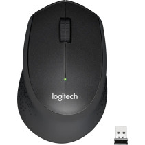 Logitech M330 Silent Plus Draadloze Muis Zwart