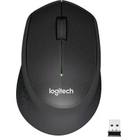 Logitech M330 Silent Plus Draadloze Muis Zwart