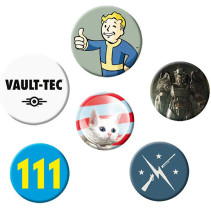 Fallout Pin Badge Pack