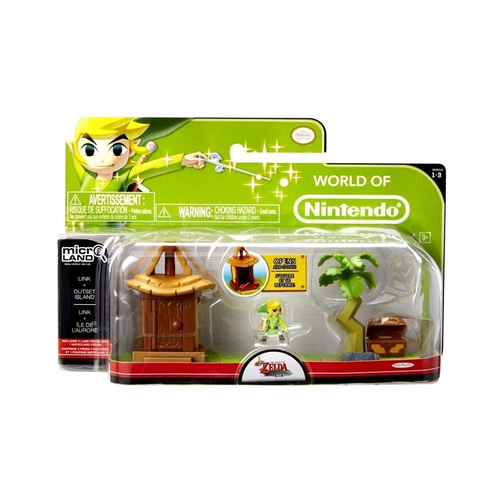 Zelda Microland Playset - Outset Island with Link Zelda Microland Playset - Outset Island with Link