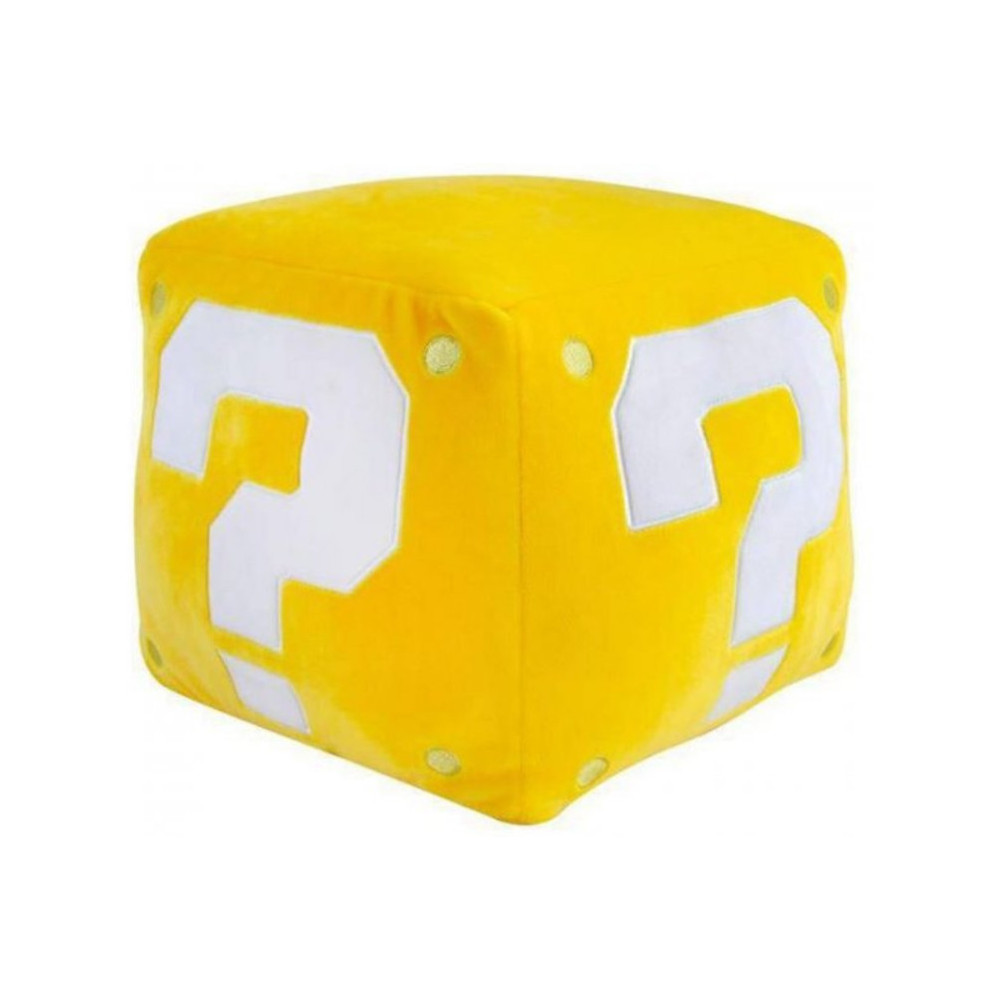 Super Mario Pluche - Mocchi Mocchi Large Question Block Super Mario Pluche - Mocchi Mocchi Large Question Block