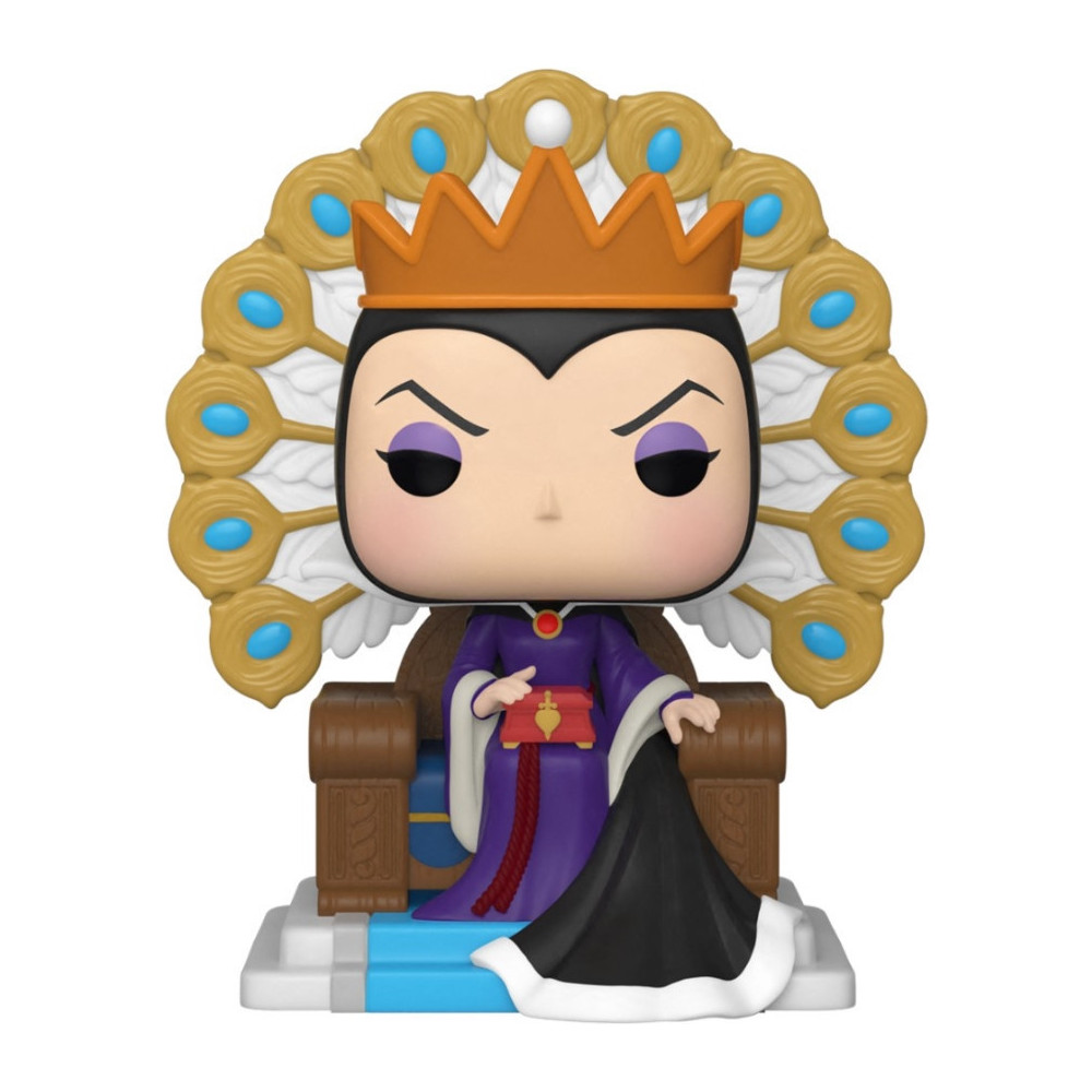 Disney Villains Deluxe Funko Pop Vinyl: Evil Queen on Throne Disney Villains Deluxe Funko Pop Vinyl: Evil Queen on Throne