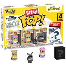 Minions Funko Bitty Pop! 4-Pack: Tourist Jerry / Tourist Dave / Kyle