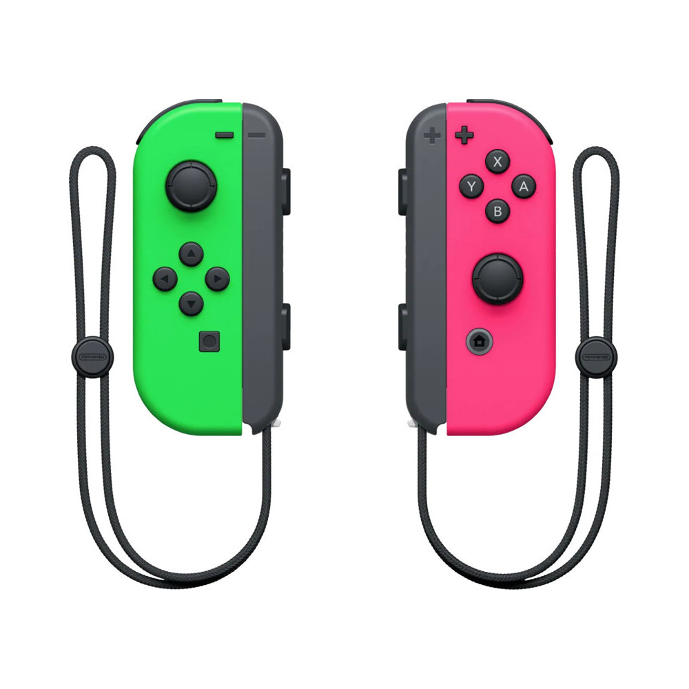 Nintendo Switch Joy-Con set Splatoon Groen / Roze Nintendo Switch Joy-Con set Splatoon Groen / Roze