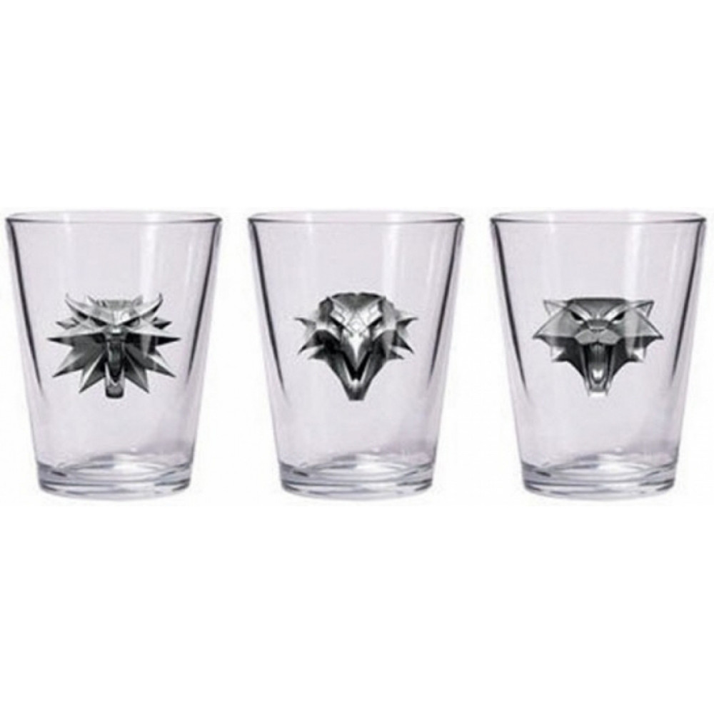 The Witcher 3 - Set of 3 Shot Glasses The Witcher 3 - Set of 3 Shot Glasses