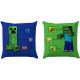 Minecraft Cushion - Creeper & Zombie