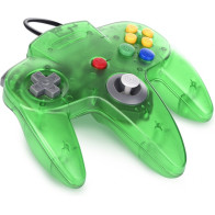 Nintendo 64 Controller Groen Transparant (Teknogame)
