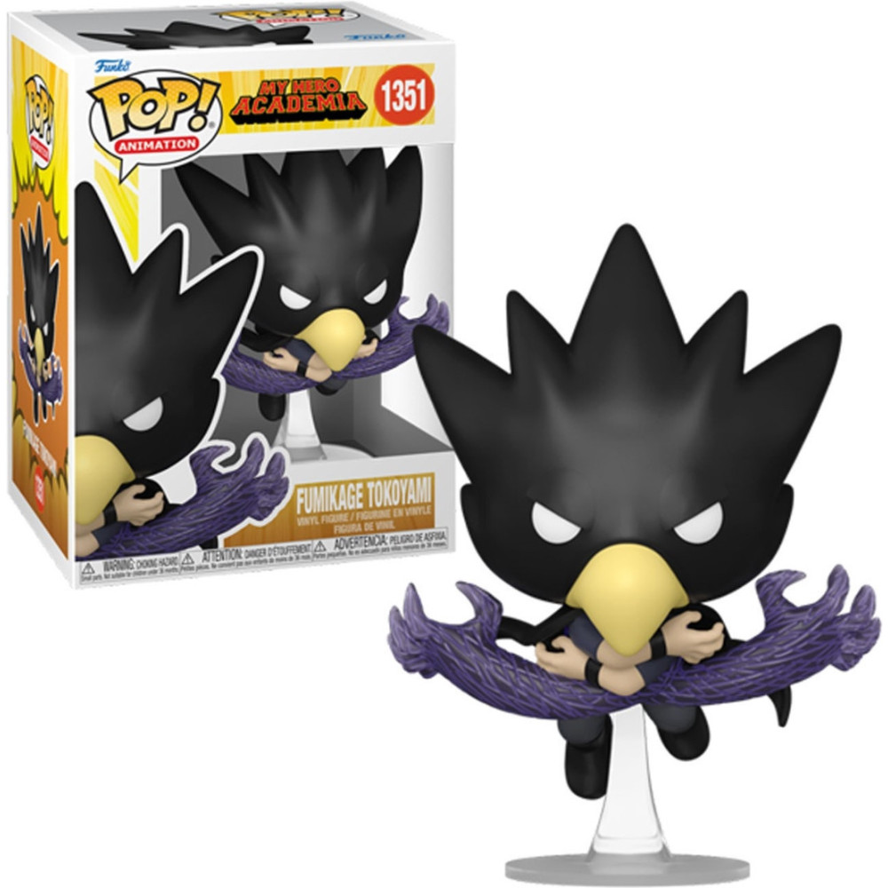 My Hero Academia Funko Pop Vinyl: Fumikage Tokoyami (1351) My Hero Academia Funko Pop Vinyl: Fumikage Tokoyami (1351)
