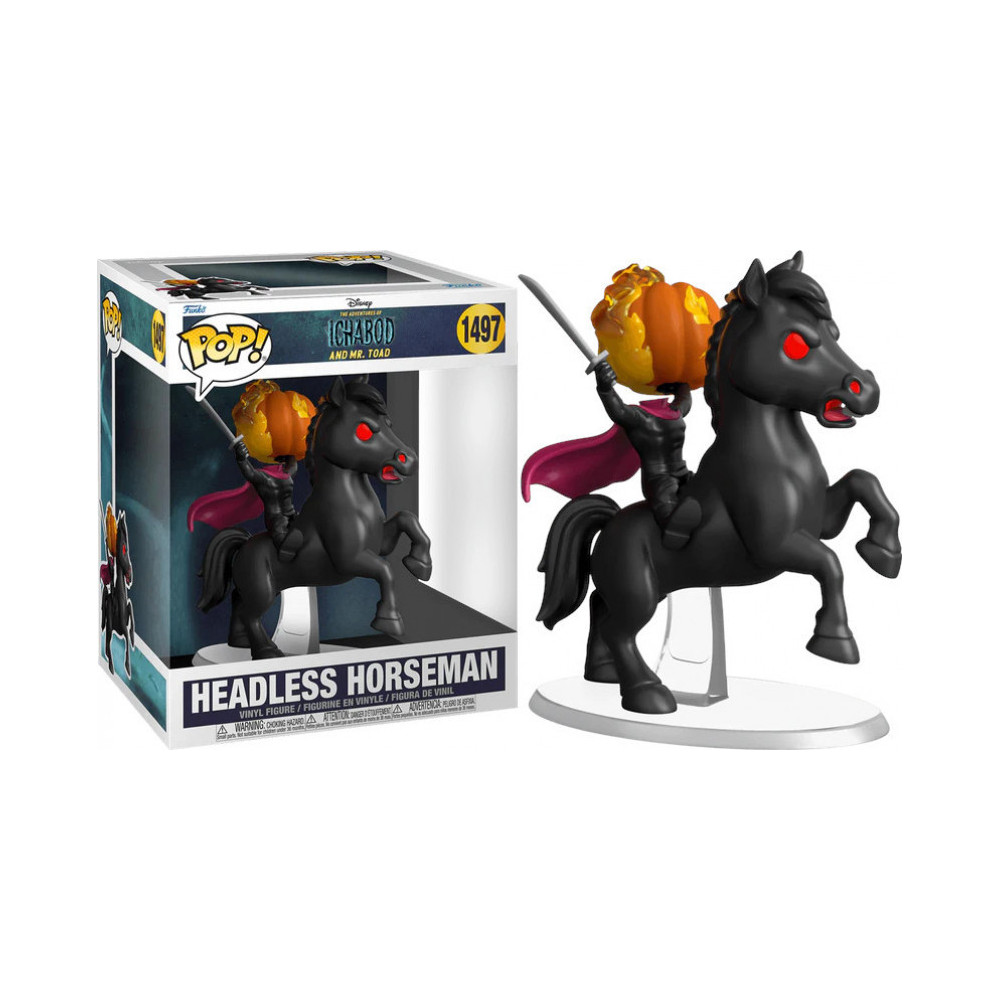 Disney The Adventure of Ichabod and Mr. Toad Funko Pop Vinyl: Headless Horseman Disney The Adventure of Ichabod and Mr. Toad Funko Pop Vinyl: Headless Horseman