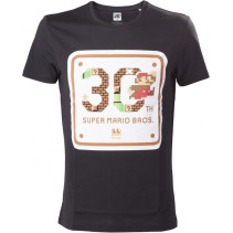 Super Mario Bros 30th Anniversary T-Shirt Black