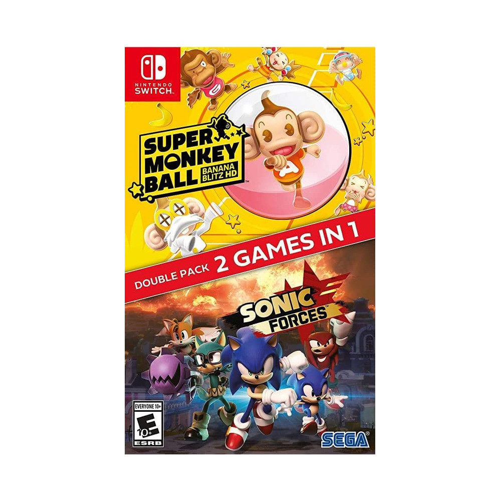 Sonic Forces + Super Monkey Ball Banana Blitz HD (Double Pack) Sonic Forces + Super Monkey Ball Banana Blitz HD (Double Pack)