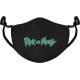Rick and Morty - Logo Adjustable Shaped Face Mask (1 Pack)