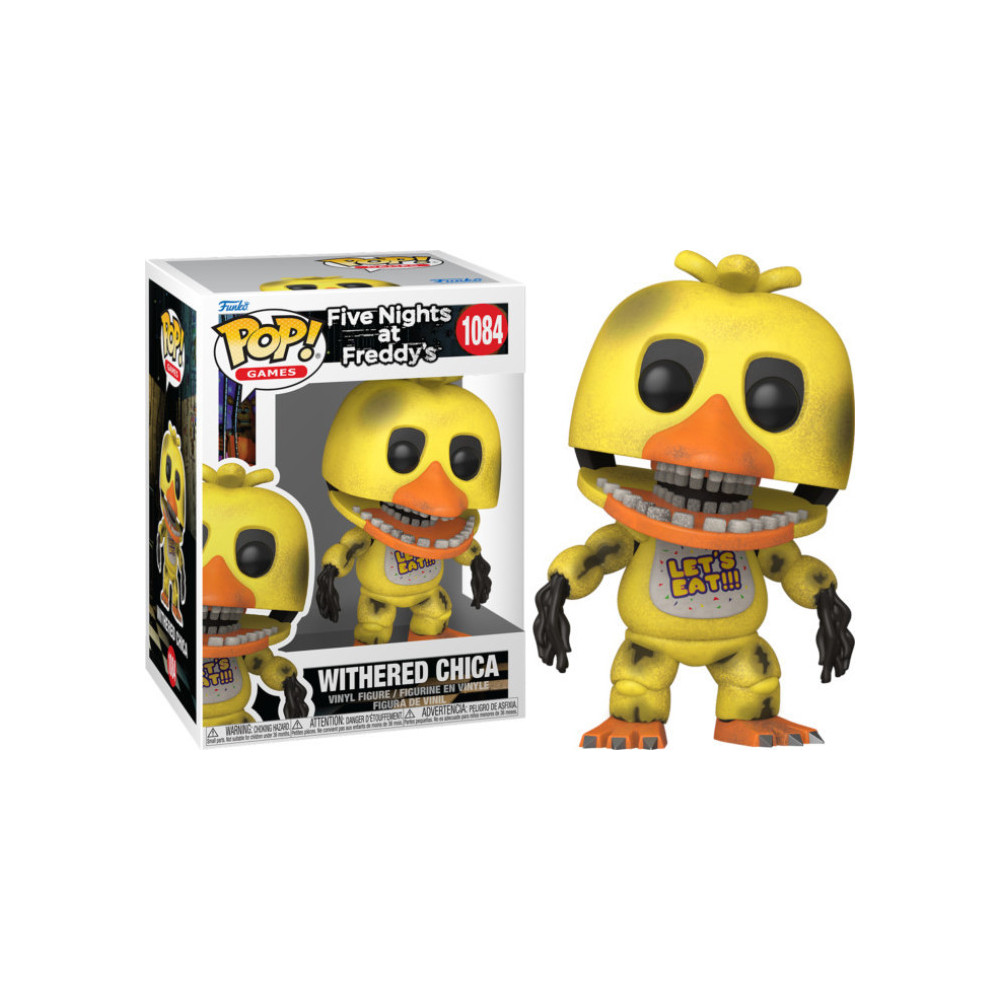 Five Nights at Freddy's Funko Pop Vinyl: Withered Chica Five Nights at Freddy's Funko Pop Vinyl: Withered Chica