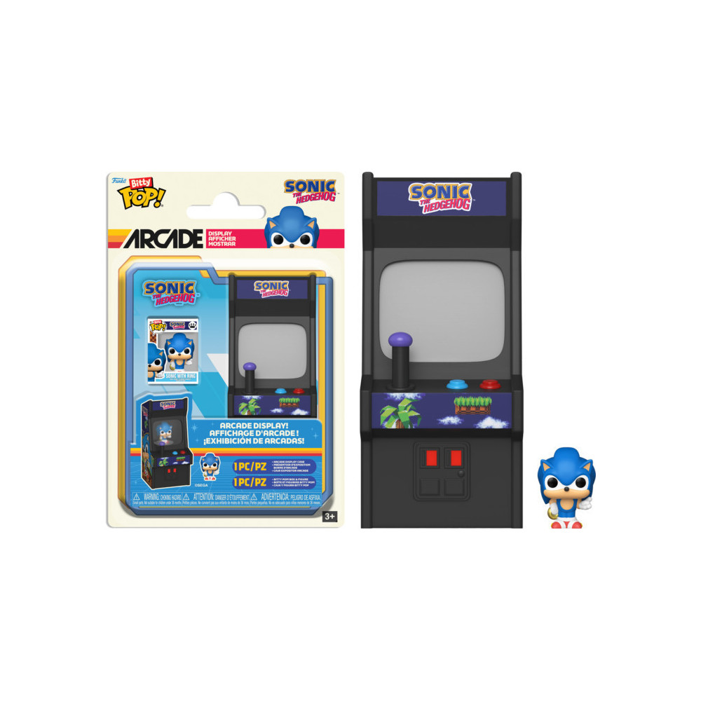 Sonic The Hedgehog Funko Bitty Pop! Arcade: Sonic Sonic The Hedgehog Funko Bitty Pop! Arcade: Sonic