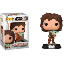 Star Wars Funko Pop Vinyl: Peli Motto with Grogu