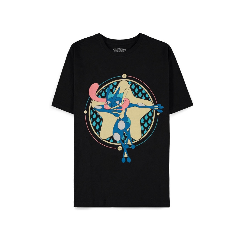 Pokémon - Greninja - Black Men's Short Sleeved T-shirt Pokémon - Greninja - Black Men's Short Sleeved T-shirt