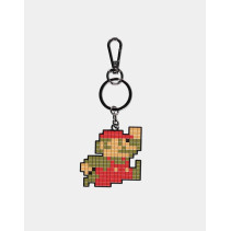 Nintendo - Super Mario 8Bit Rubber Keychain