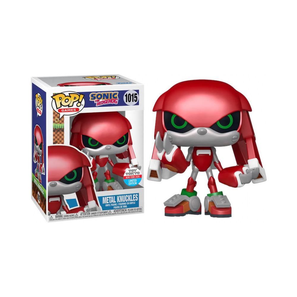 Sonic the Hedgehog Funko Pop Vinyl: Metal Knuckles (Limited Edition Toy Tokyo NY 2024) Sonic the Hedgehog Funko Pop Vinyl: Metal Knuckles (Limited Edition Toy Tokyo NY 2024)