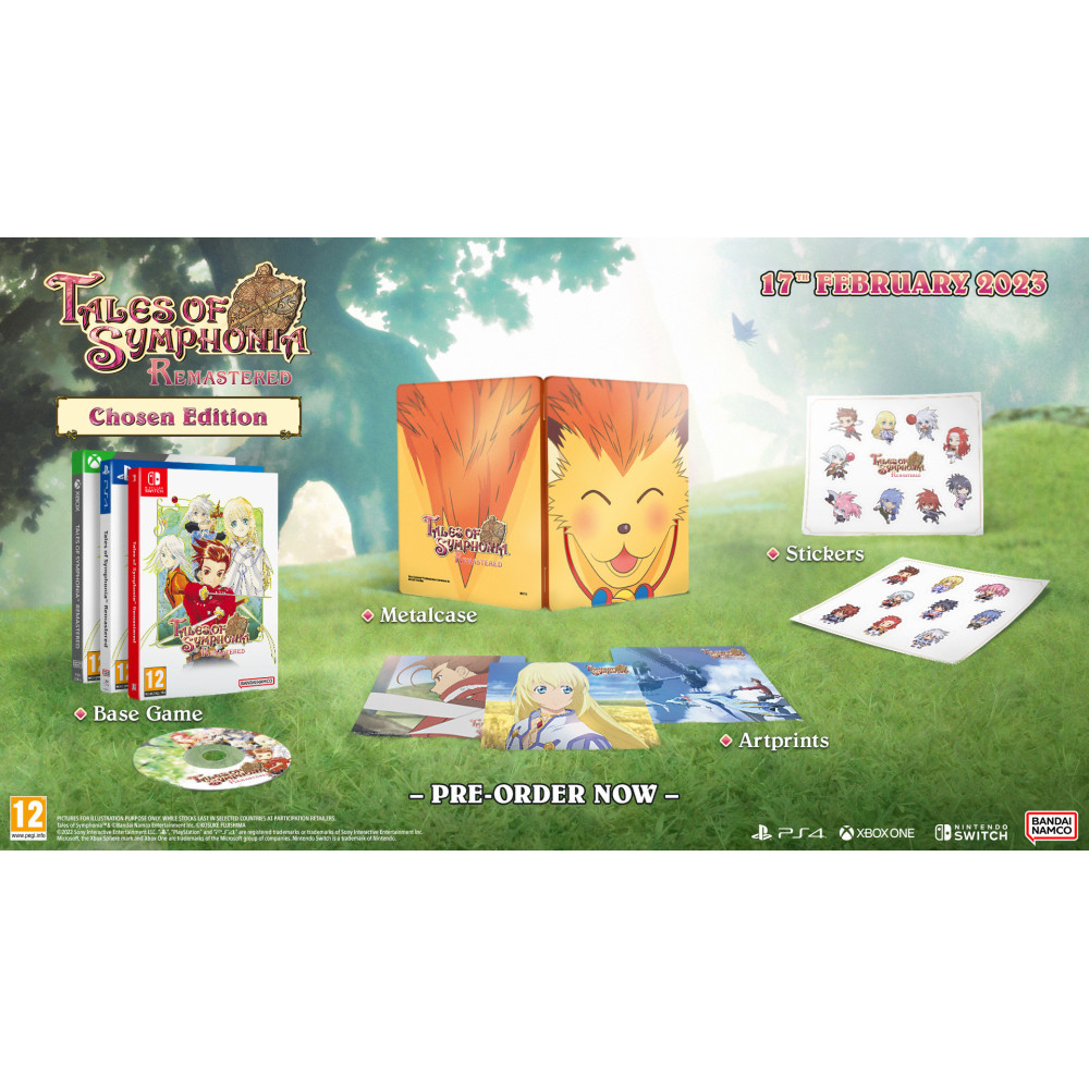 Tales of Symphonia Remastered Chosen Edition Tales of Symphonia Remastered Chosen Edition