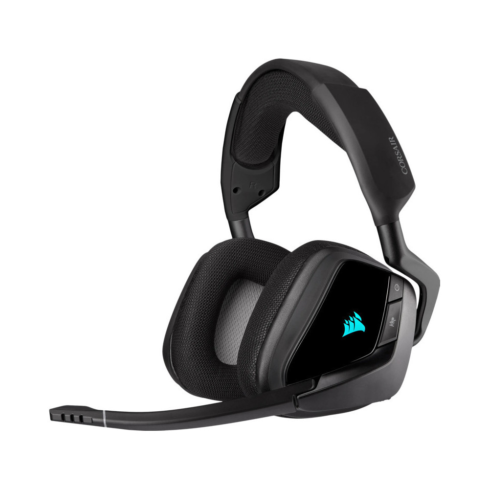 Corsair Void RGB Elite Draadloze Gaming Headset PC/PS5 Carbon/Zwart Corsair Void RGB Elite Draadloze Gaming Headset PC/PS5 Carbon/Zwart