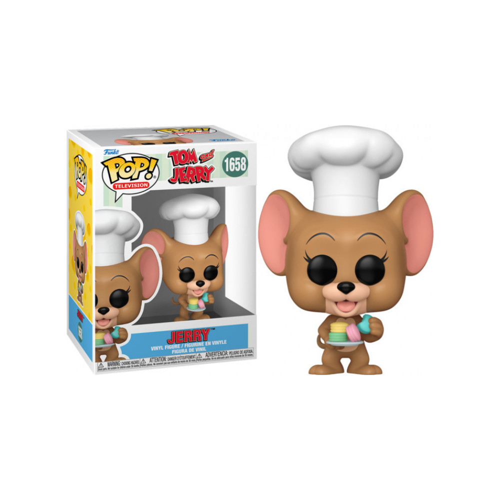 Tom & Jerry Funko Pop Vinyl: Jerry with Macaroons Tom & Jerry Funko Pop Vinyl: Jerry with Macaroons