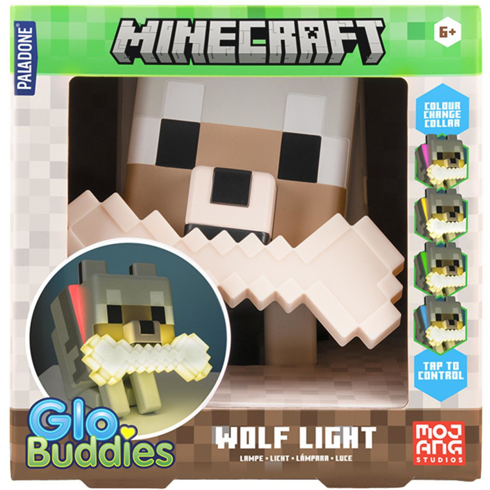 Minecraft Glo Buddies - Wolf Light Minecraft Glo Buddies - Wolf Light