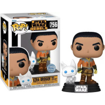 Star Wars Rebels Funko Pop Vinyl: Ezra Bridger with Loth-Cat (special edition)