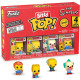 The Simpsons Funko Bitty Pop! 4-Pack: Bart Simpson / Mr. Burns / Krusty the Clown / Chase Figuur