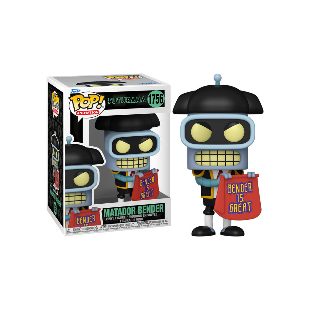 Futurama Funko Pop Vinyl: Matador Bender Futurama Funko Pop Vinyl: Matador Bender